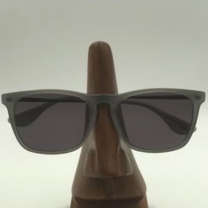 Bogota Silver/Grey Oval Sunglasses Frames